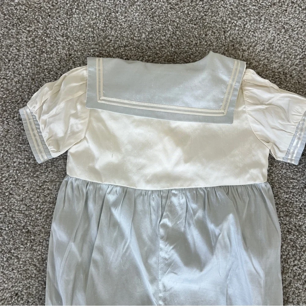 Amacello Baby Sailor Outfit - Light Blue & Cream